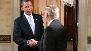 President Barack Obama with Dr. Tim