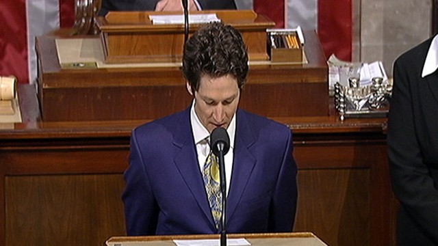 VIDEO: Televangelist Joel Osteen Prays for Congress