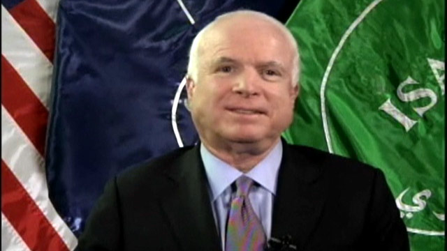 PHOTO: Sen. John McCain, R-Ariz., is interviewed on "This Week."