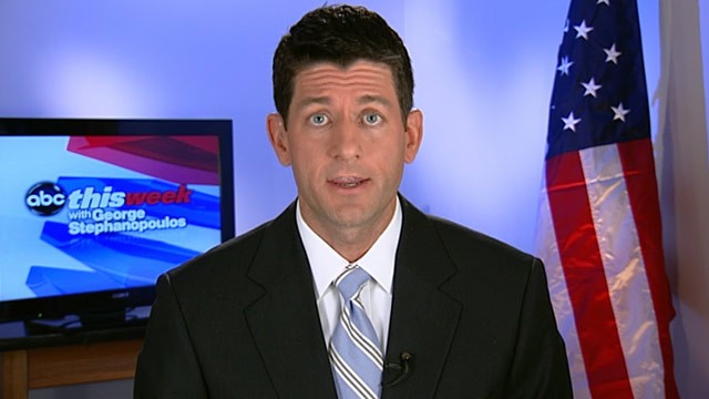 PHOTO: Rep. Paul Ryan (R-WI), chair of the House budget committee appears on