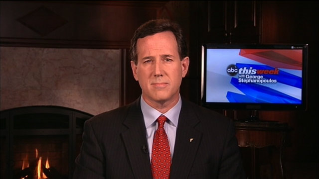 PHOTO: Rick Santorum