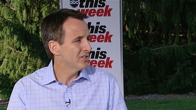 PHOTO: Gov. Tim Pawlenty announces on ABC's