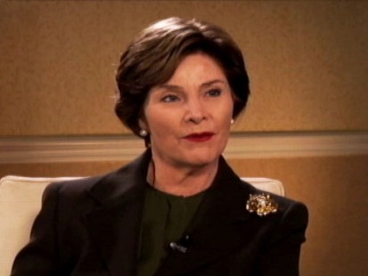 VIDEO: Laura Bush discusses her daughters work in education and global health.
