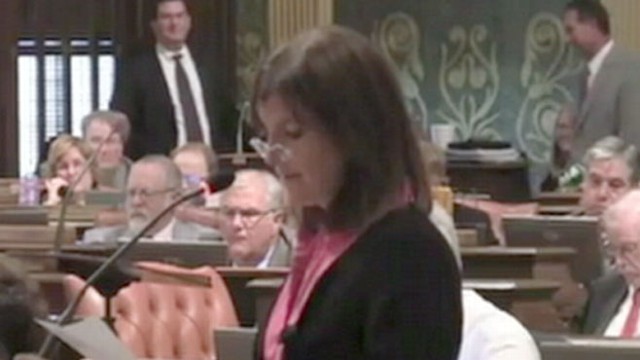 VIDEO: Rep. Lisa Brown was barred from speaking in state House for saying "vagina."