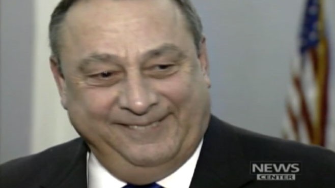 VIDEO: Paul LePage originally told critics to ?kiss my butt? for criticizing his record on race.