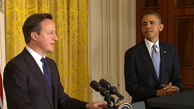 VIDEO: President Obama, British PM David Cameron