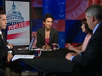 Video: Dueling pollsters on "Top Line."