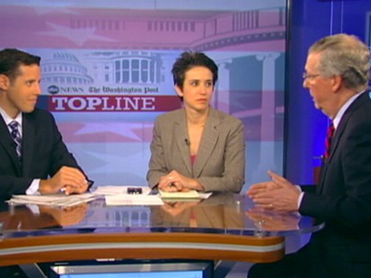 Video: Senate Minority Leader Mitch McConnell on "Top Line."