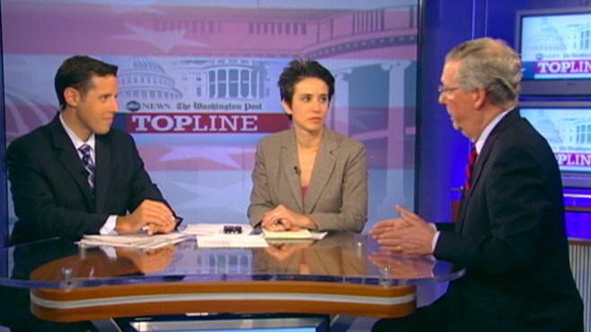 Video: Senate Minority Leader Mitch McConnell on "Top Line."