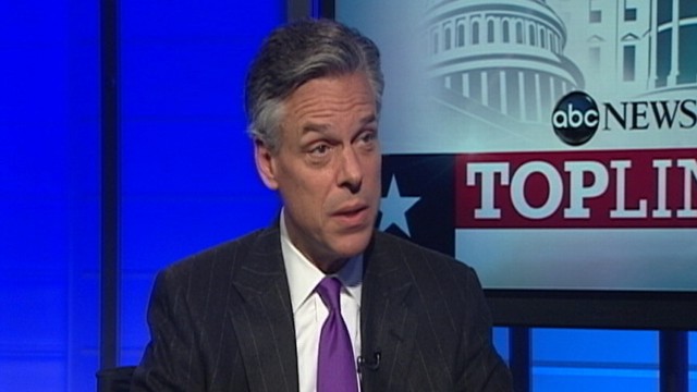 VIDEO: Jon Huntsman on ABCs Top Line, Part 1
