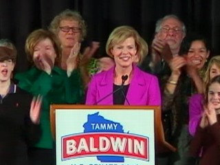 Watch: Tammy Baldwin Becomes First Openly Gay Senator