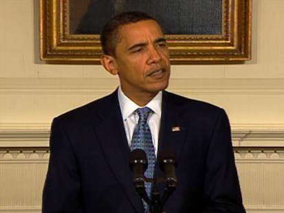 Video of Barack Obama talking about the cash for clunkers program, GDP and economy.