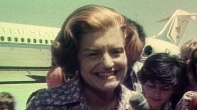 PHOTO:&nbsp;Betty Ford, wife of former President Gerald Ford and the founder of the Betty Ford Center for substance abuse and addiction, has died at age 93.