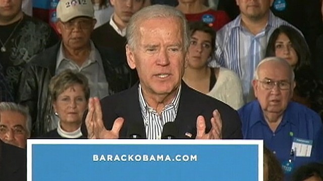 Biden, Crowd Get Testy Over Low Audio Levels