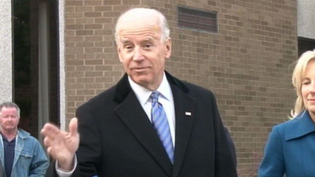 VIDEO: Vice president says this isnt the last time hell vote for himself.