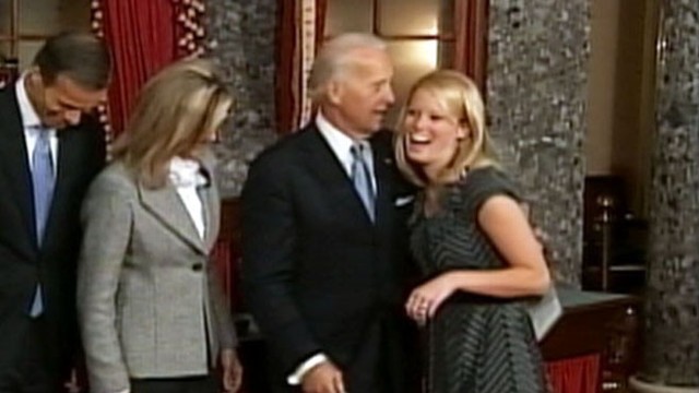 VIDEO: 'No dates till you're 30' is Biden's repeated advice to senators' female kin.