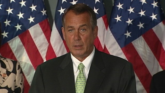 VIDEO: House Speaker wants Democrats to hatch a plan to stop sequestration.