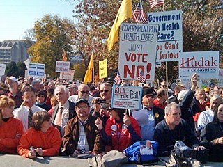 Photo: Tea Service: Energy served in unequal portions, as health care vote approaches