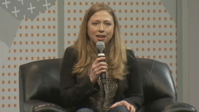 Former first daughter spoke to a room full of tech buffs at the festival in Austin, Texas.