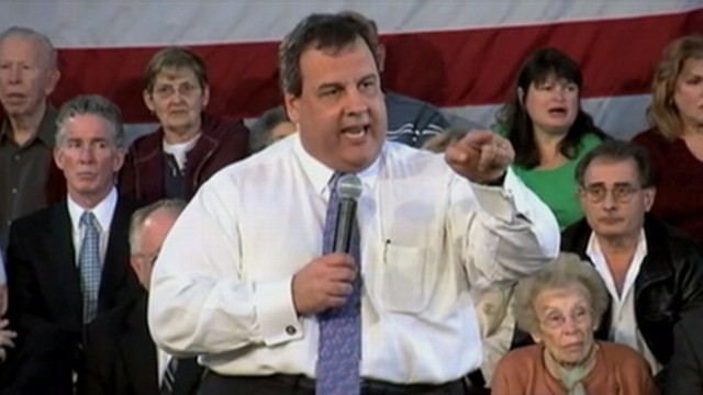 VIDEO: N.J. governor gets angry while being interrupted during town hall meeting.