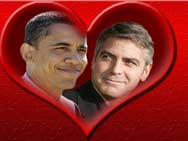 Clooney Obama