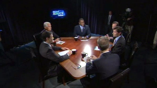 VIDEO: Gov. Crist, Rep. Meek and Marco Rubio debate Social Security strategies.