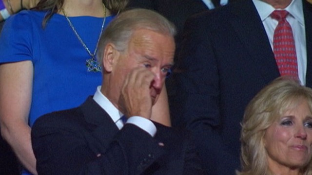 VIDEO: Beau Biden nominates father for vice president in Charlotte.