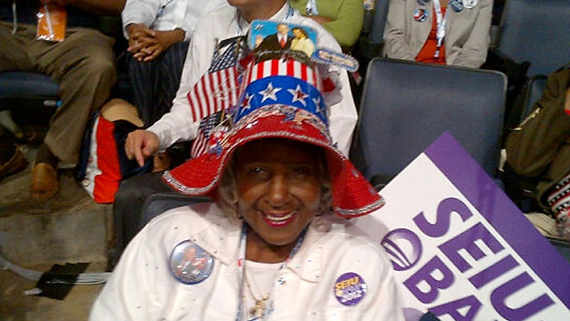PHOTO: ABC's Jake Tapper tweeted this image of Kathleen Harmon of San Diego.