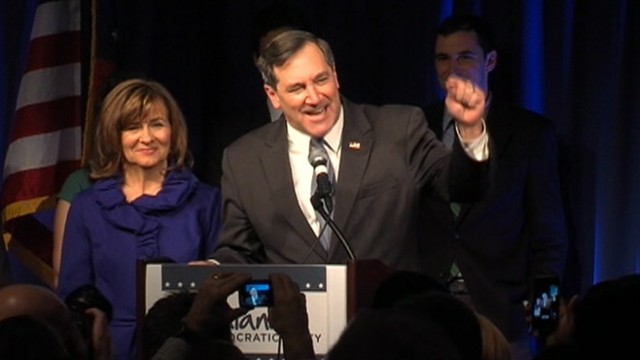 VIDEO: Conservative Democrat replaces Republican Sen. Richard Lugar.