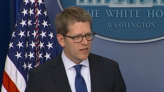 VIDEO: White House Press Secretary Jay Carney refers to Jonathan Karls questions as a little soliloquy.