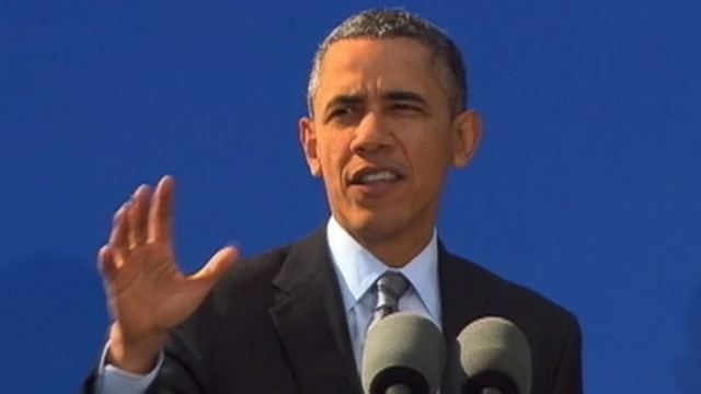 VIDEO: Obama Visits DreamWorks and Promotes Entertainment Industry Workers