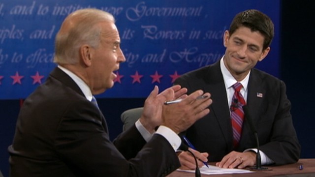 VIDEO: Vice president, Rep. Paul Ryan debate White House response to economic crisis.