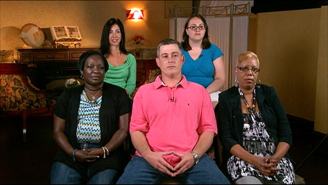 PHOTO: Members of jury discuss what went on behind closed doors during deliberation.