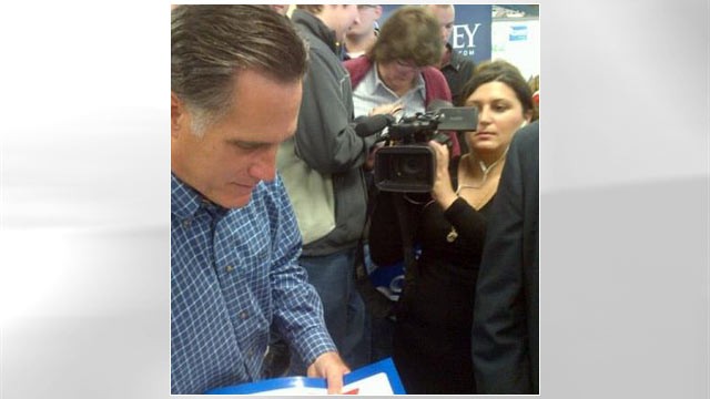 PHOTO: ABC's Emily Friedman spent a year on the campaign trail covering Mitt Romney.