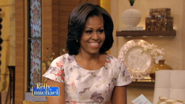 VIDEO: First lady will appear on Live! With Kelly and Michael Oct. 19th.