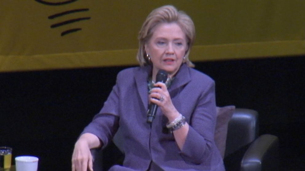 VIDEO: Chicago Mayor Rahm Emanuel asks Hillary Clinton about her description of her post-White House financial situation.