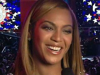 Beyonce on Obama: 'At Last He's Here'