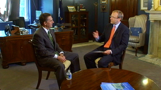 PHOTO: Jon Karl and Sen. Jim DeMint