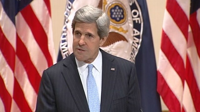 VIDEO: Kerry?s first speech as Secretary of State outlines the value of government spending on global affairs.