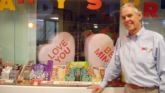PHOTO: "There is childhood obesity in this country," says Larry Graham, the president of a candy lobby. "We believe that the science shows were not causing that. We dont have anything to do with that."
