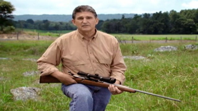 VIDEO: Sen. Joe Manchin releases ad challenging the National Rifle Association on background checks.