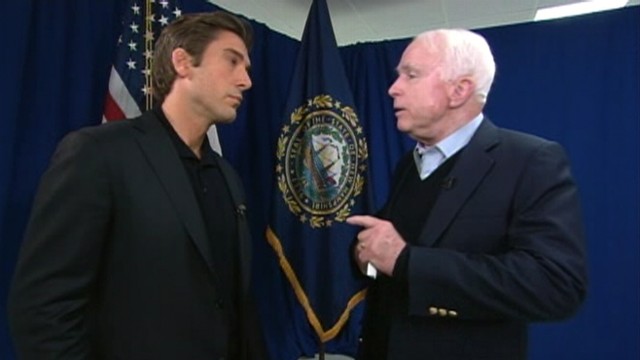 VIDEO: 2008 GOP candidate supports Romney, but has crusaded against shadowy groups.