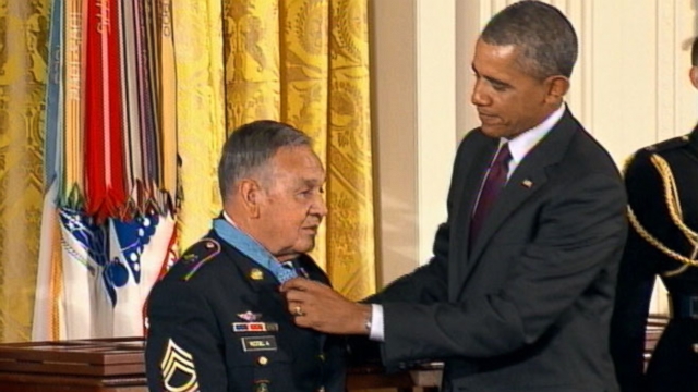 President Obama honored soldiers who were previously overlooked for recognition because of prejudice.