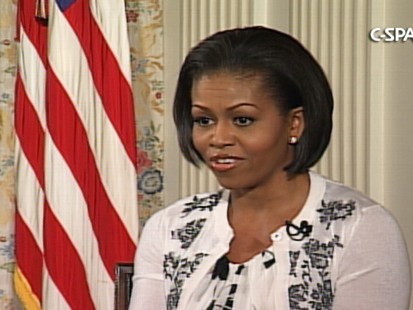 Video of First Lady Michelle Obamas Lets Move Campaign.
