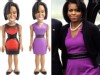PHOTO The Michelle Obama Action Figure by Jailbreak Toys ships in November.