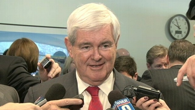 VIDEO: Newt Gingrich suggests Romney return money earned from "bankrupting" companies.
