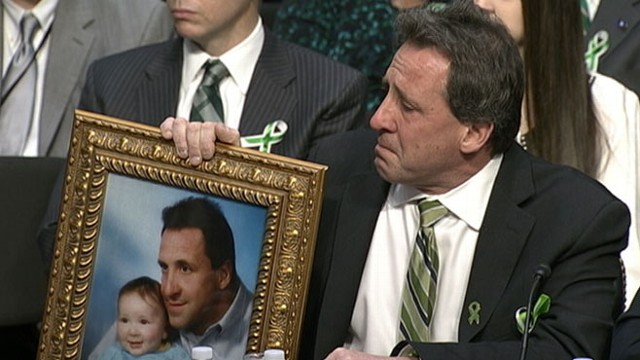 VIDEO: Father of slain little boy lobbies for assault weapons ban.