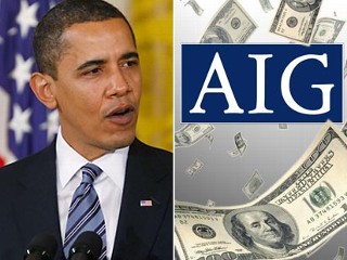 Photo: Obama's Outrage: President Wants Treasury to Block to AIG Bonuses