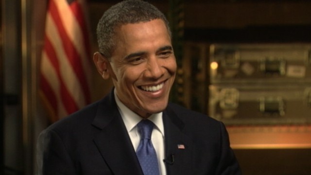 VIDEO: President Obama denies being "tense" in encounter with Arizona Gov. Jan Brewer.