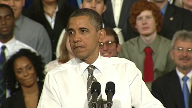 VIDEO: The president accuses Republican rivals of being "stuck in the past."